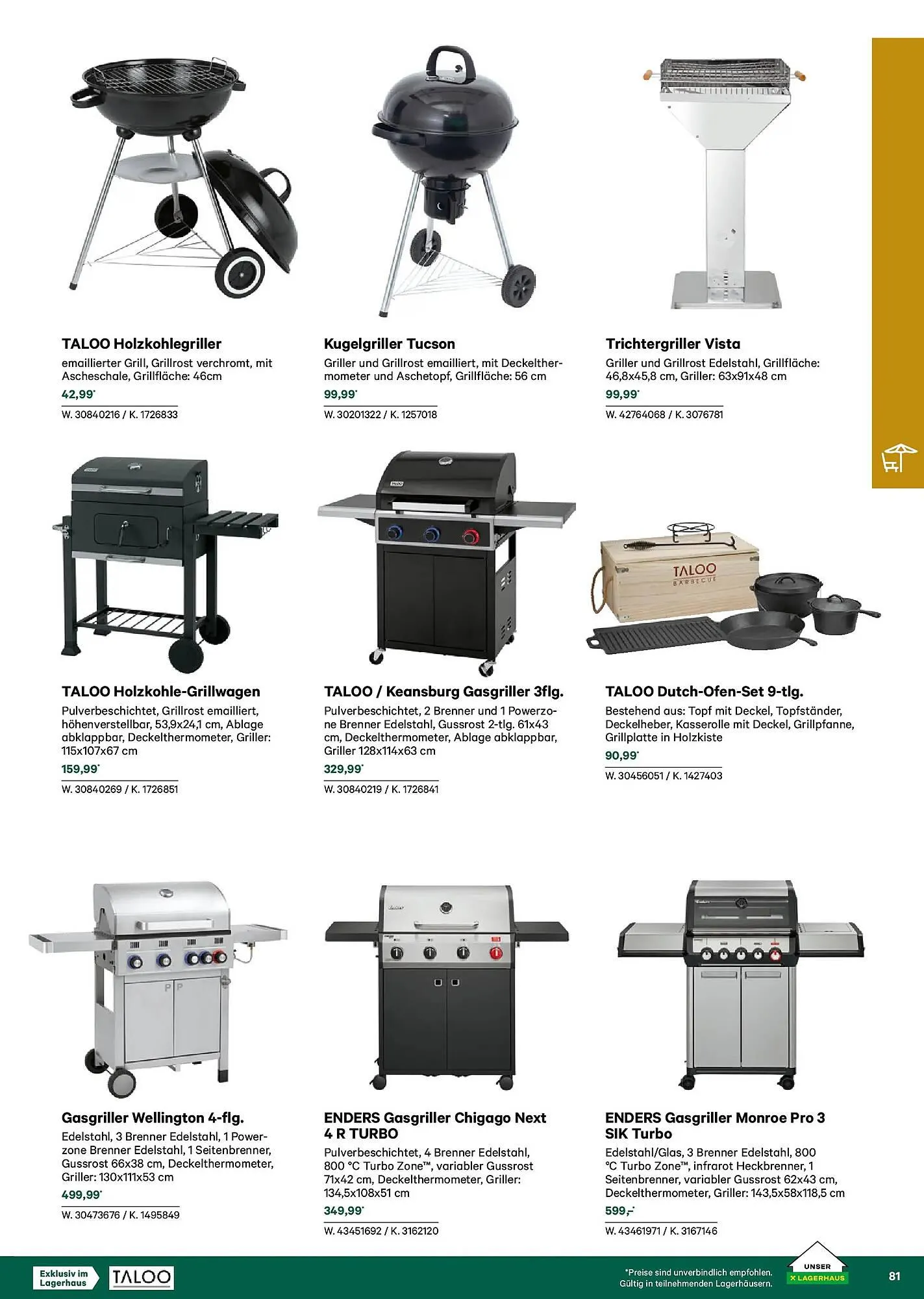 Lagerhaus Flugblatt von 22. Februar bis 31. Mai 2026 - Flugblätt seite  81