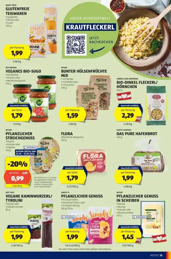 Blättern Sie online im HOFER Flugblatt von 23. Oktober bis 6. November 2024 - Flugblätt seite 17