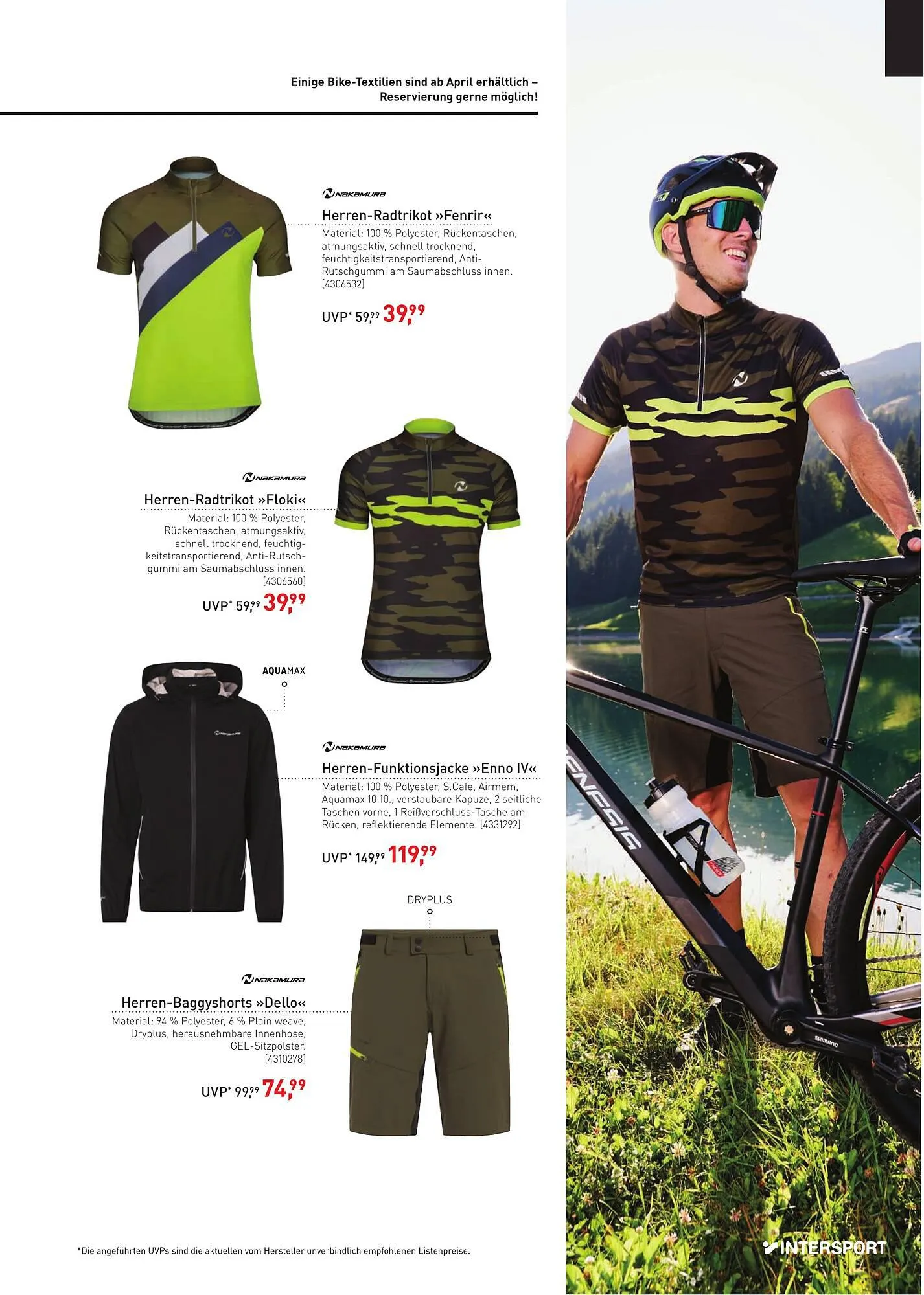 Intersport Flugblatt von 8. April bis 24. April 2024 - Flugblätt seite  33