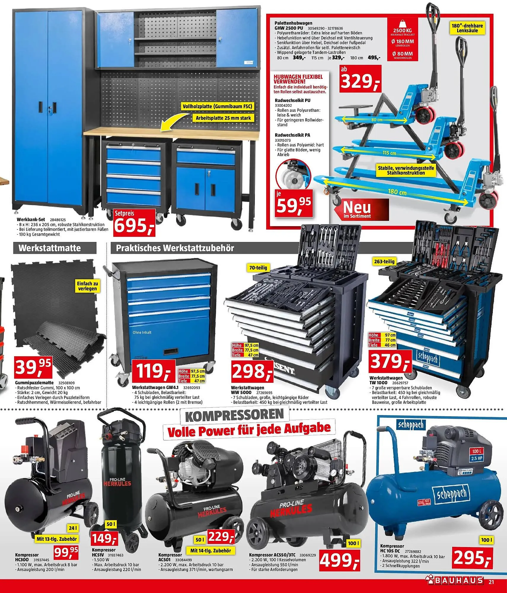 Bauhaus Flugblatt von 12. November bis 2. Dezember 2025 - Flugblätt seite 21