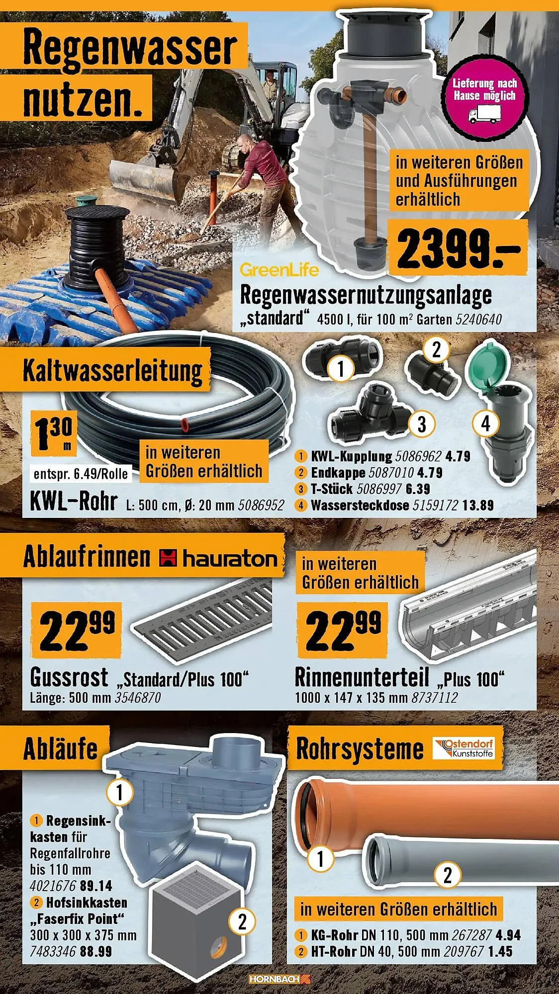 Hornbach Flugblatt von 4. März bis 1. April 2026 - Flugblätt seite  40