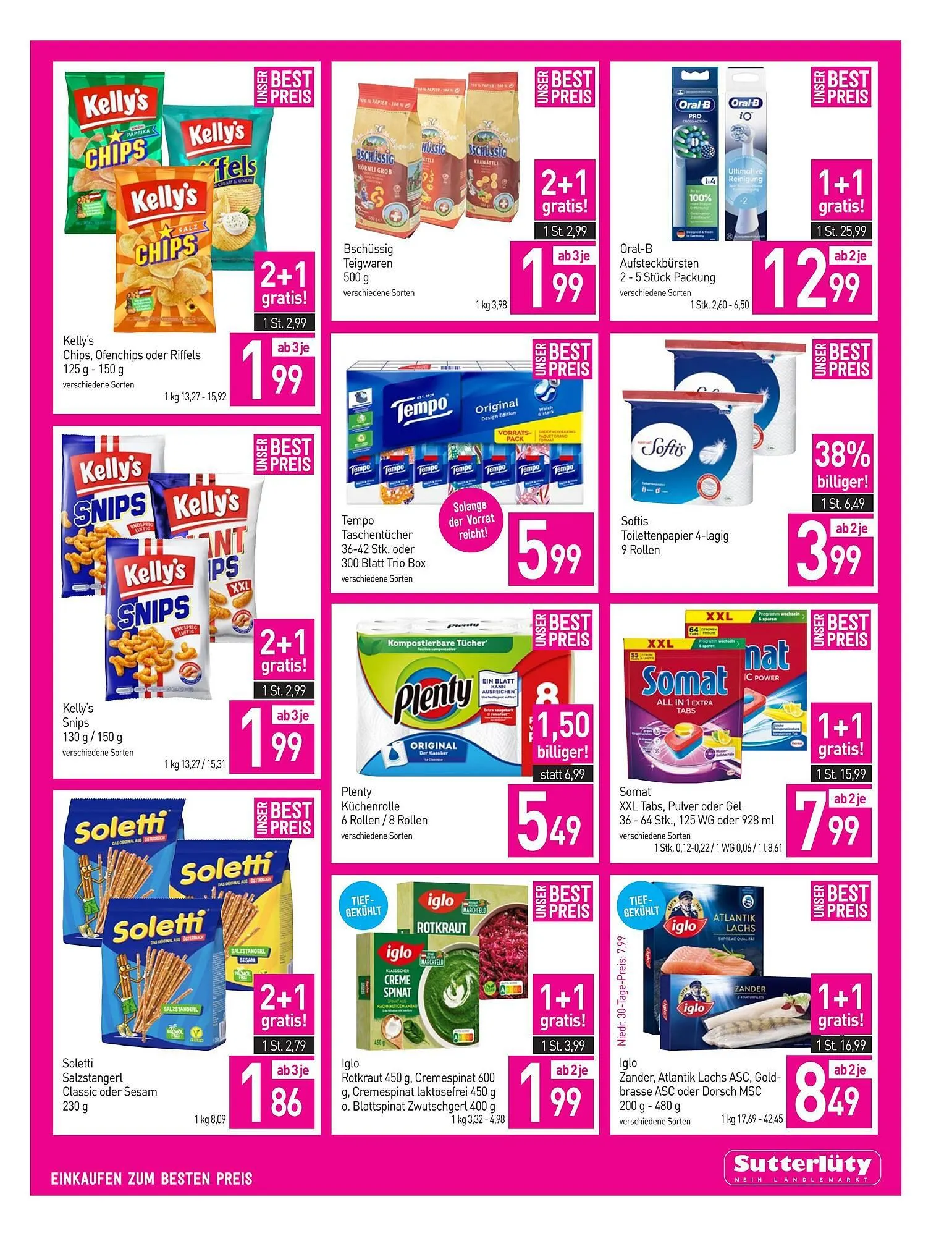 Sutterlüty Flugblatt von 26. Februar bis 4. März 2026 - Flugblätt seite  5