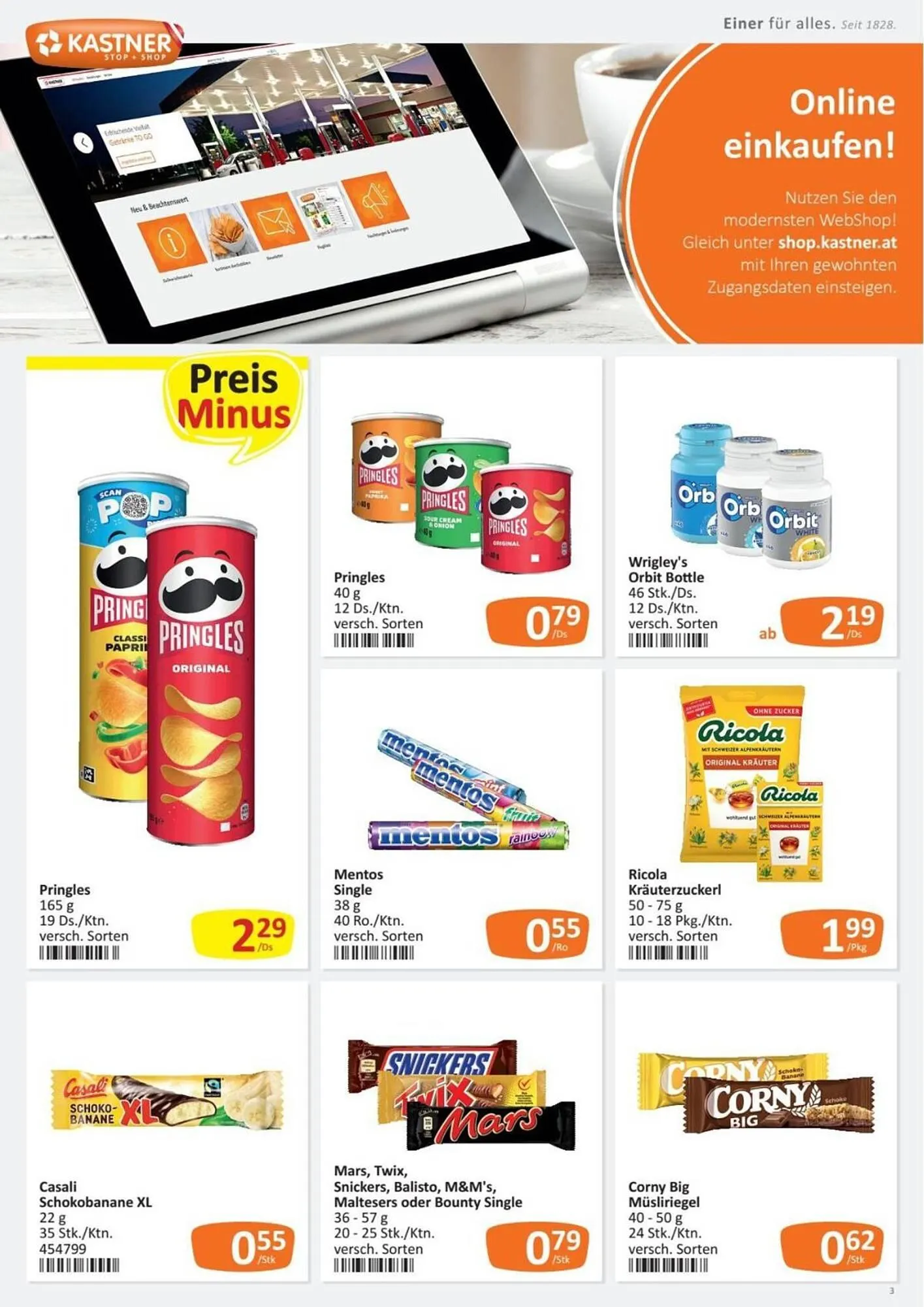 Kastner Flugblatt von 29. Dezember bis 9. Jänner 2026 - Flugblätt seite  3