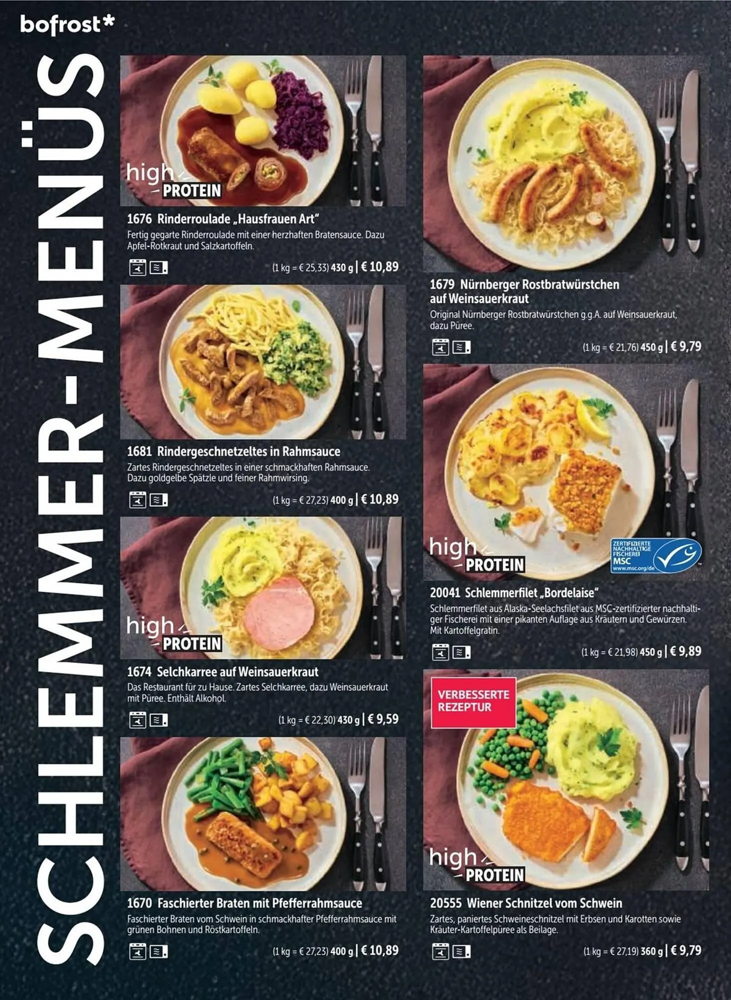 Bofrost Katalog von 13. September bis 6. März 2026 - Flugblätt seite 78