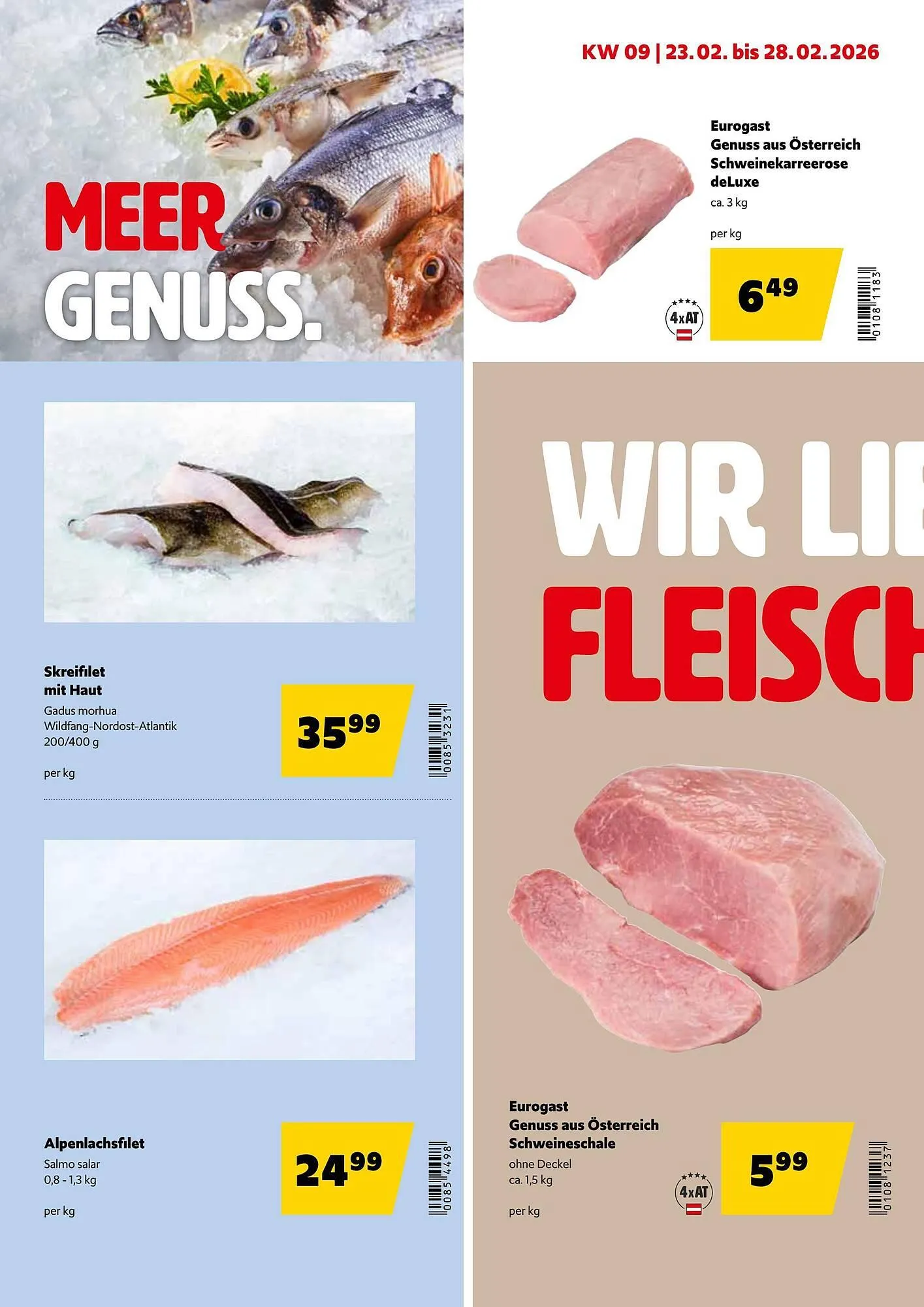 Eurogast Grissemann Flugblatt von 23. Februar bis 7. März 2026 - Flugblätt seite  6