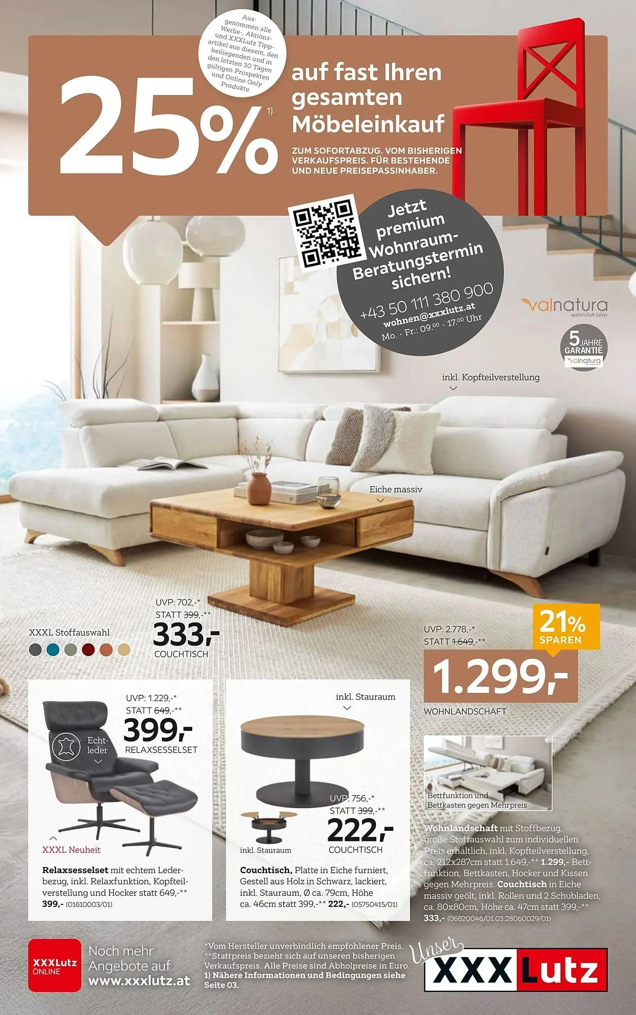 XXXLutz Prospekt von 24. Februar bis 10. März 2026 - Flugblätt seite  1