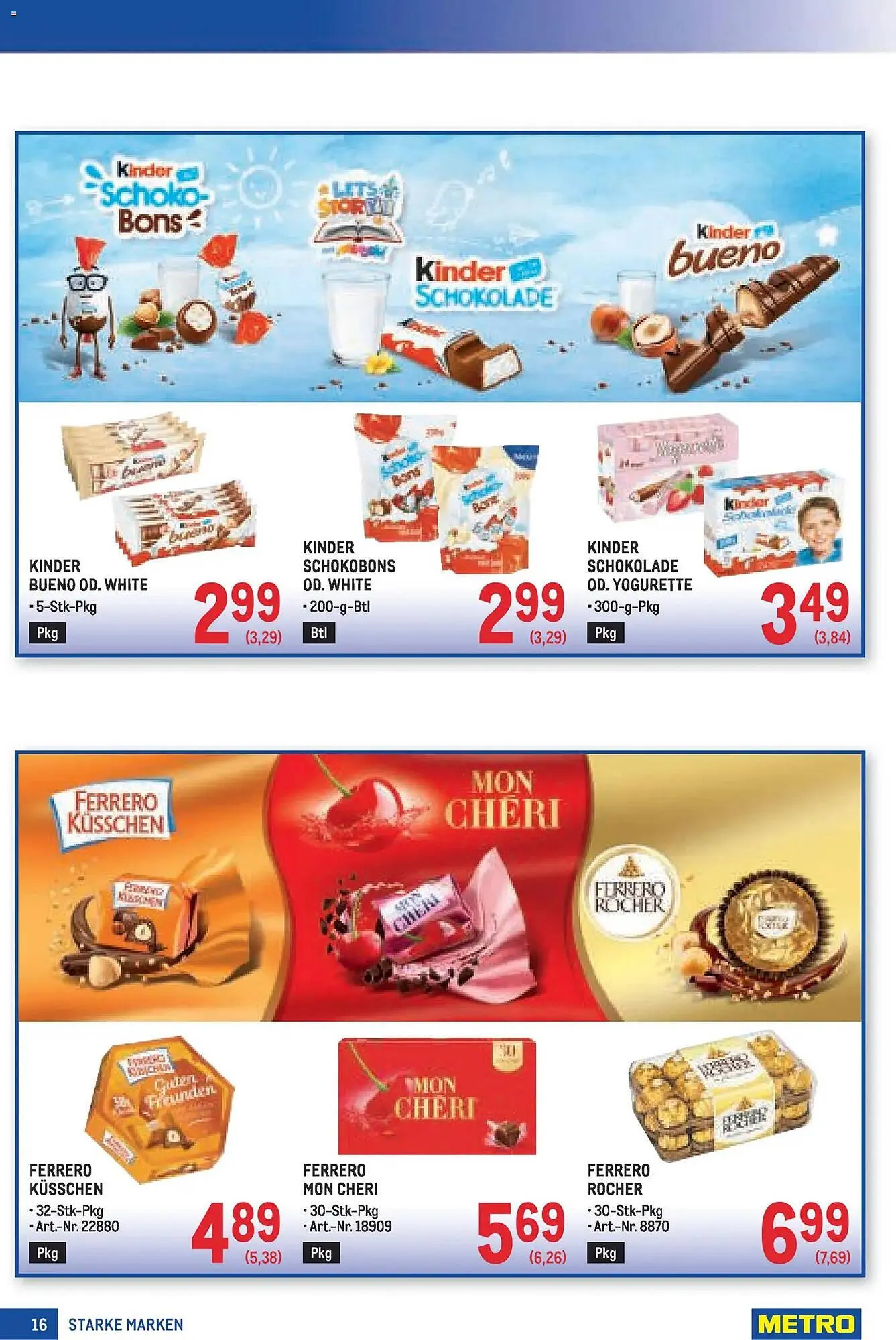 Metro Flugblatt von 19. März bis 1. April 2026 - Flugblätt seite  16