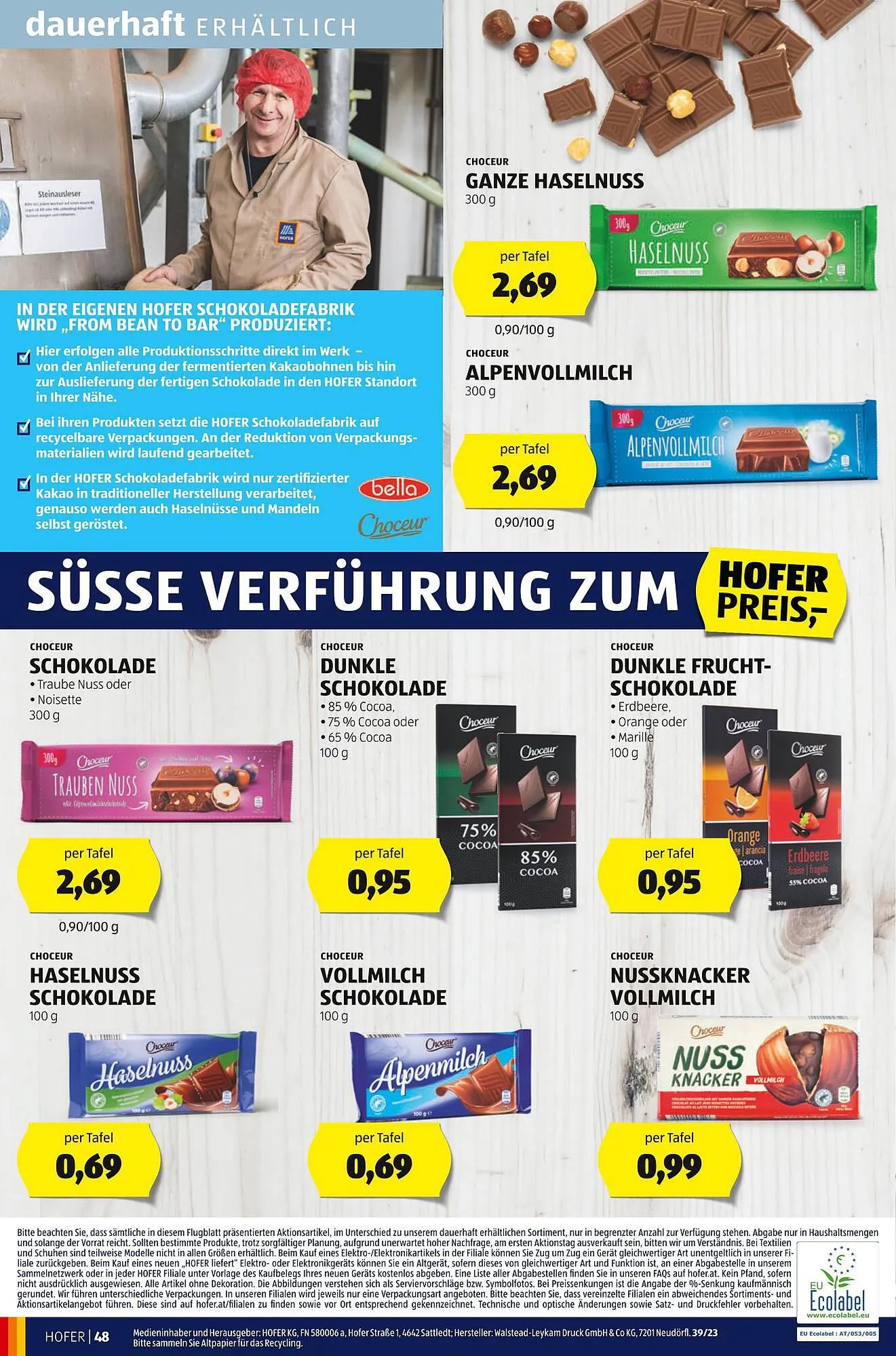 Hofer Flugblatt von 22. September bis 28. September 2023 - Flugblätt seite  50