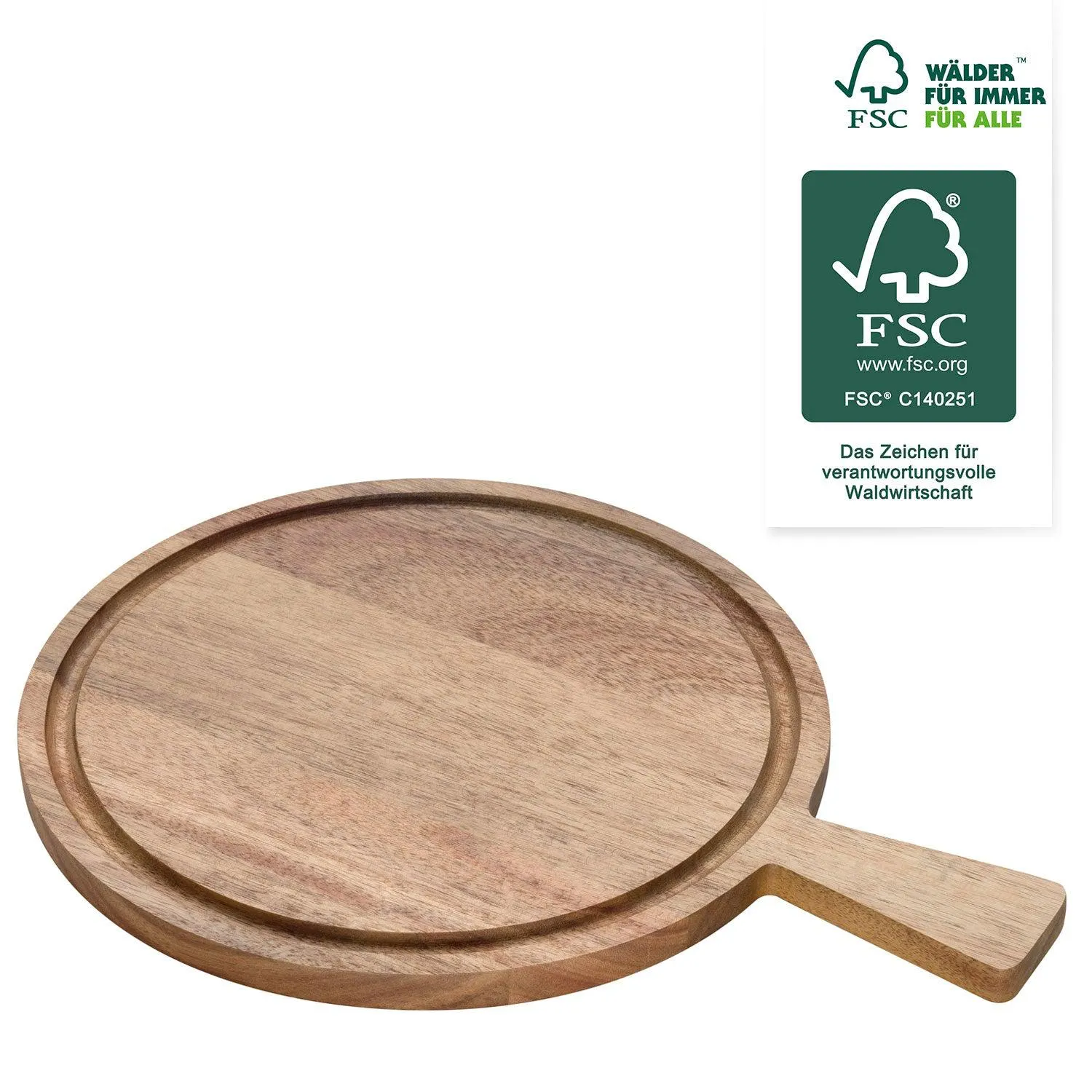 Schneidebrett MATERA 27 cm braun