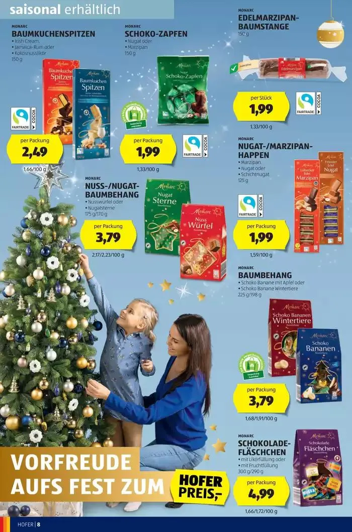 Blättern Sie online im HOFER Flugblatt von 27. November bis 11. Dezember 2024 - Flugblätt seite 10