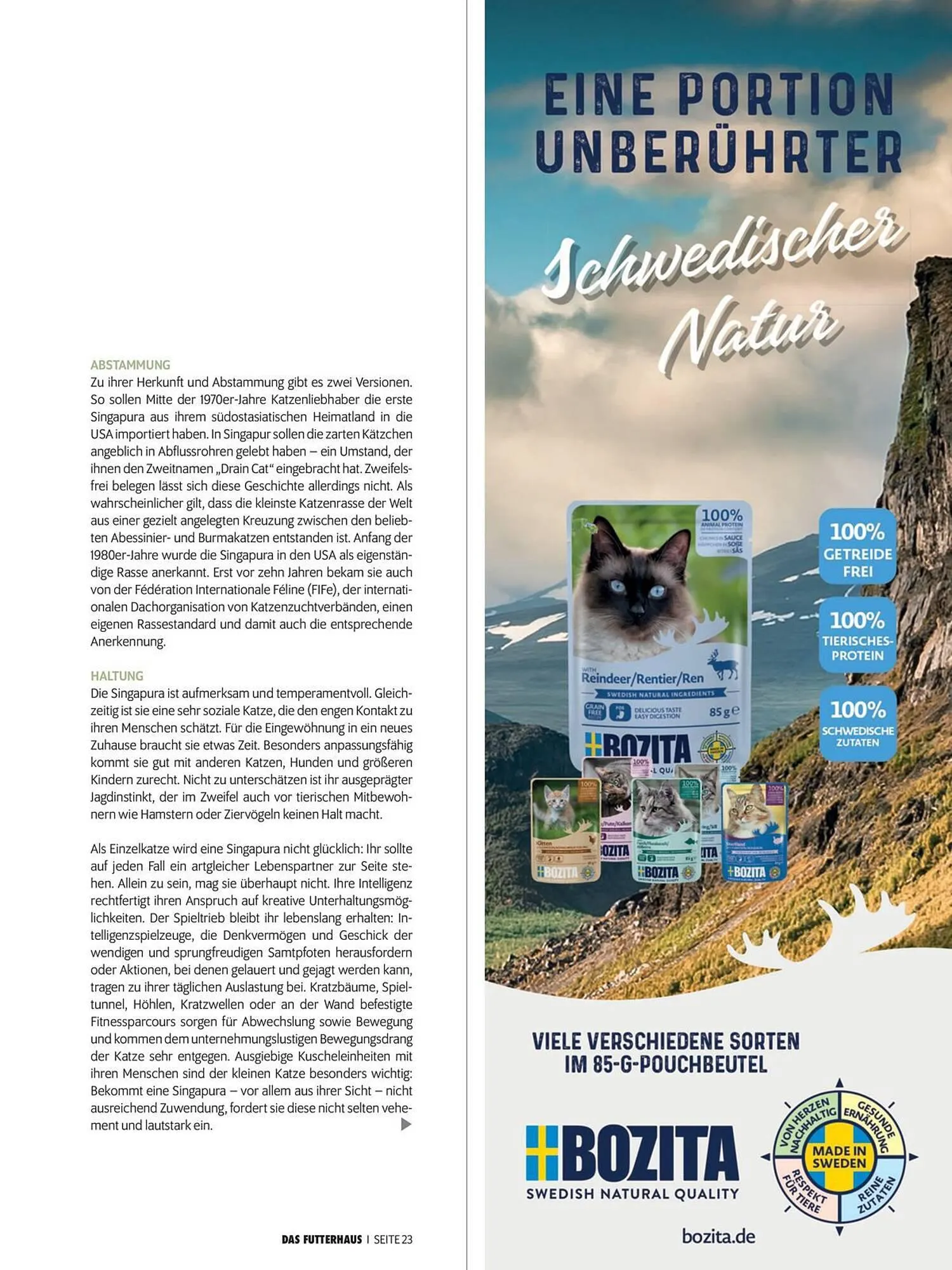 Das Futterhaus Flugblatt von 1. April bis 20. Mai 2024 - Flugblätt seite  23