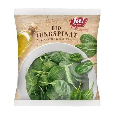 Ja! Natürlich Bio Jungspinat