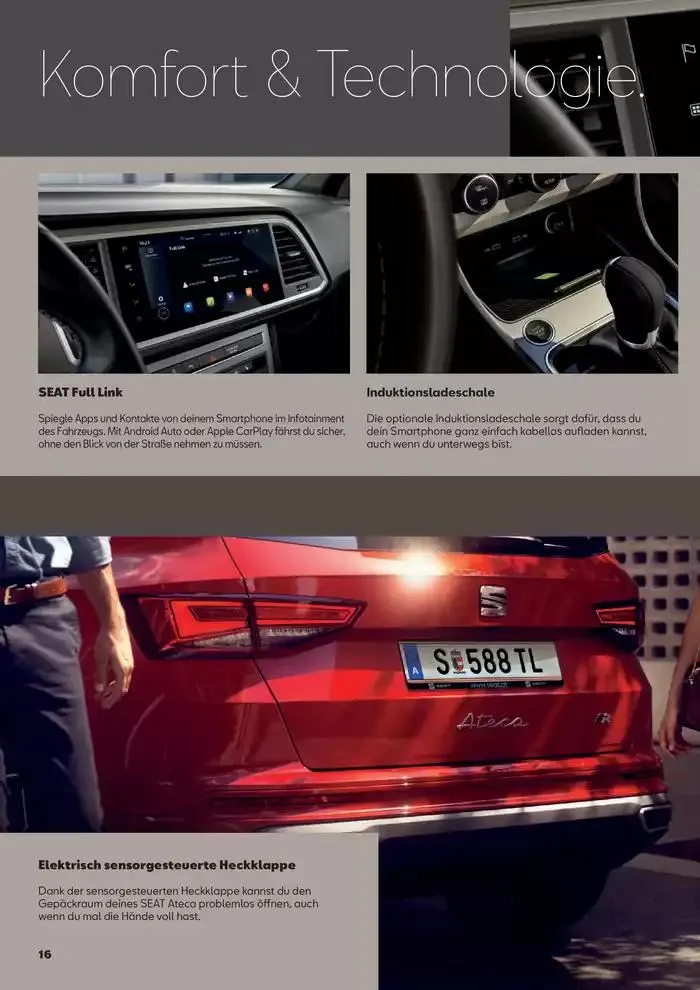 Seat Ateca von 4. Februar bis 26. Jänner 2026 - Flugblätt seite  16