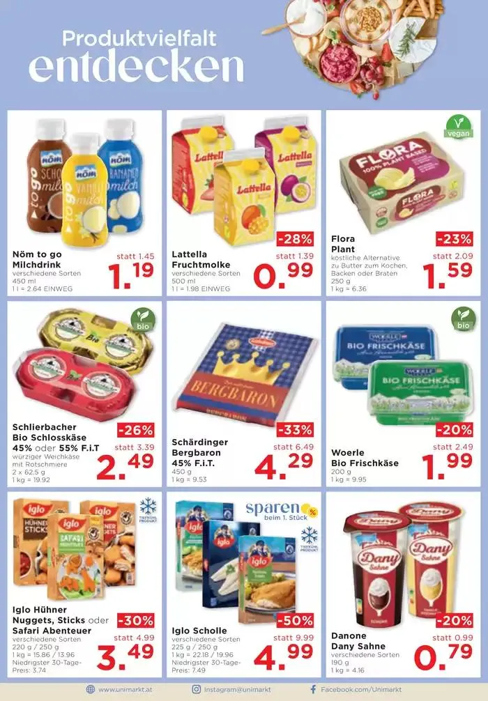 Unimarkt flugblatt von 8. Jänner bis 14. Jänner 2025 - Flugblätt seite 6
