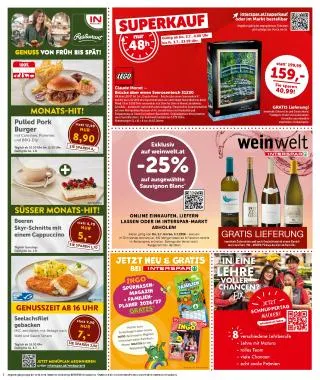 INTERSPAR Flugblatt von 1. Juli bis 15. Juli 2026 - Flugblätt seite  2