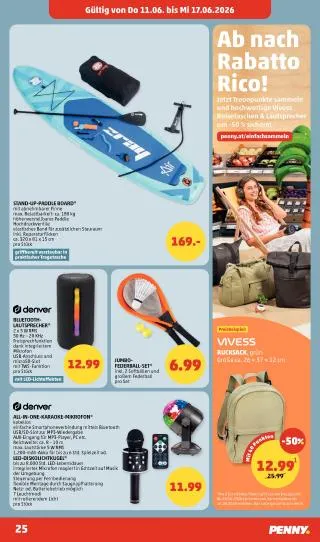 PENNY Flugblatt von 11. Juni bis 17. Juni 2026 - Flugblätt seite 25