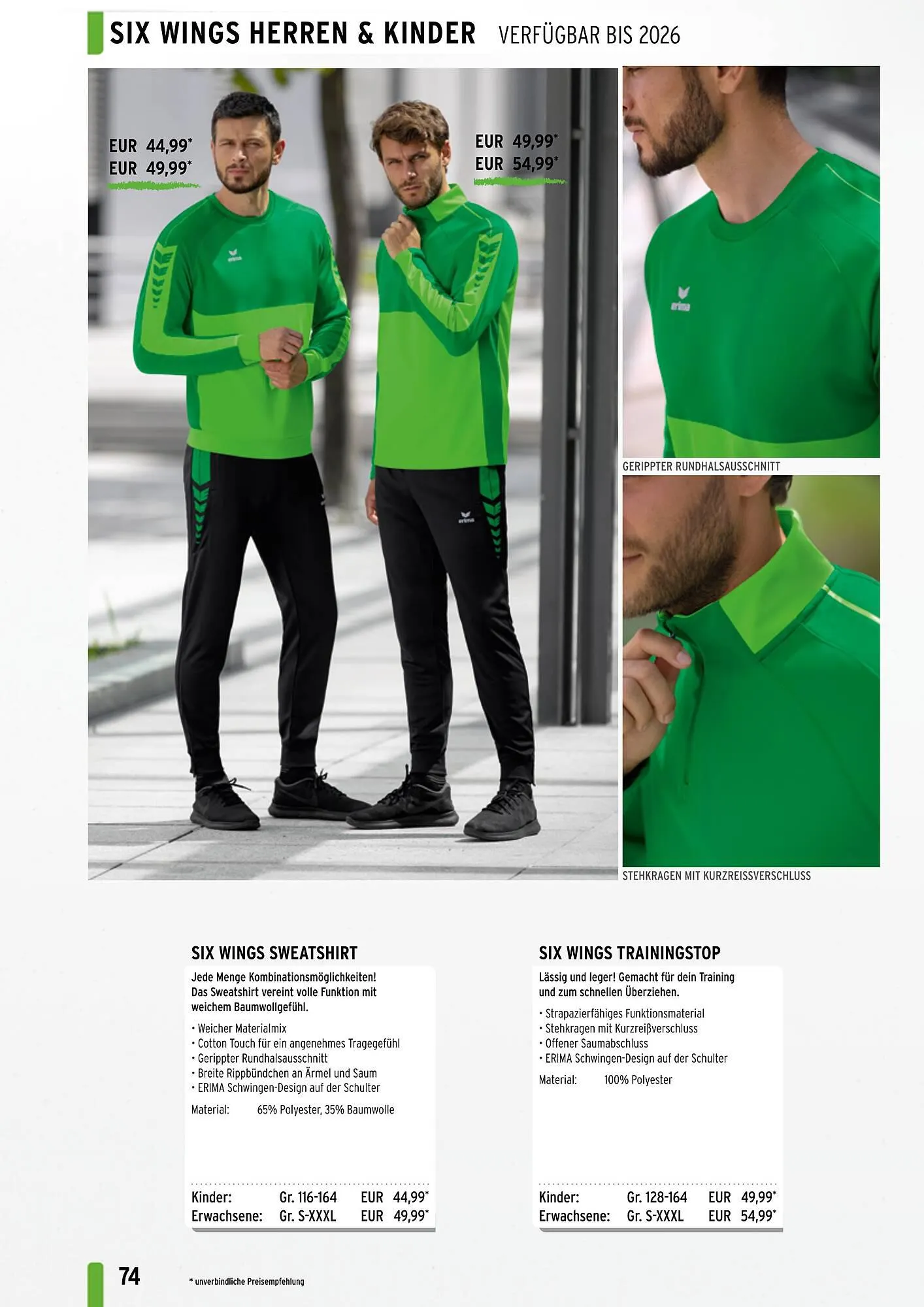 ERIMA Flugblatt von 2. Jänner bis 31. Dezember 2024 - Flugblätt seite  74