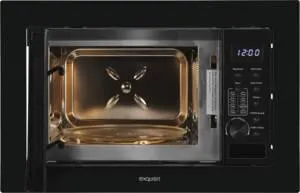 Exquisit Kombi-Mikrowelle EMW20-DG-020 - Schwarz