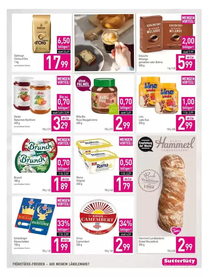 Sutterlüty flugblatt von 30. Jänner bis 5. Februar 2025 - Flugblätt seite  7