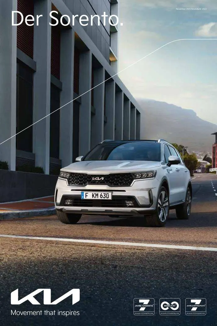 Kia Sorento von 12. März bis 12. März 2025 - Flugblätt seite 1