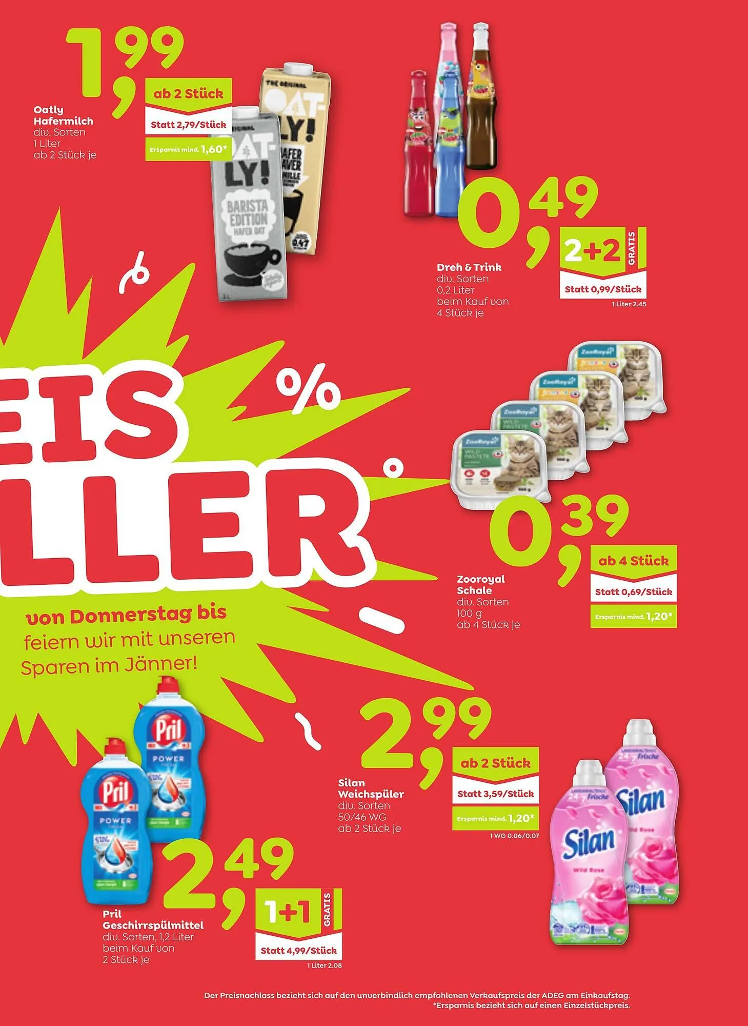 ADEG Flugblatt von 16. Jänner bis 22. Jänner 2025 - Flugblätt seite 5