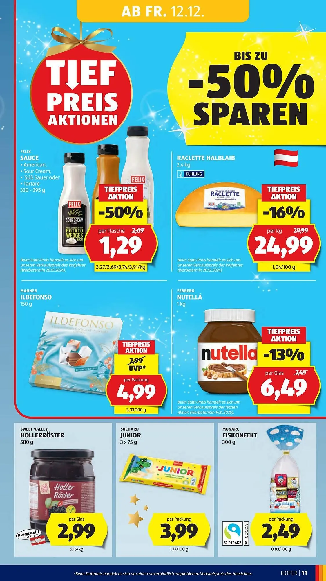 Hofer Flugblatt von 12. Dezember bis 18. Dezember 2025 - Flugblätt seite 17