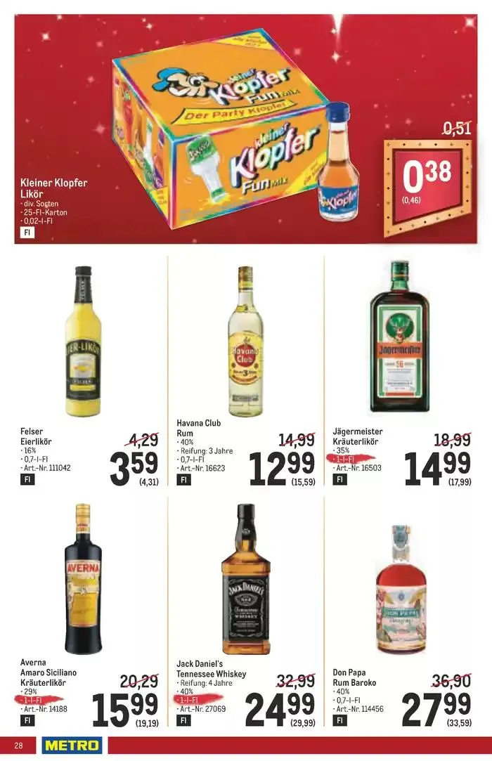 Unsere besten Deals für Sie von 28. November bis 11. Dezember 2024 - Flugblätt seite  28