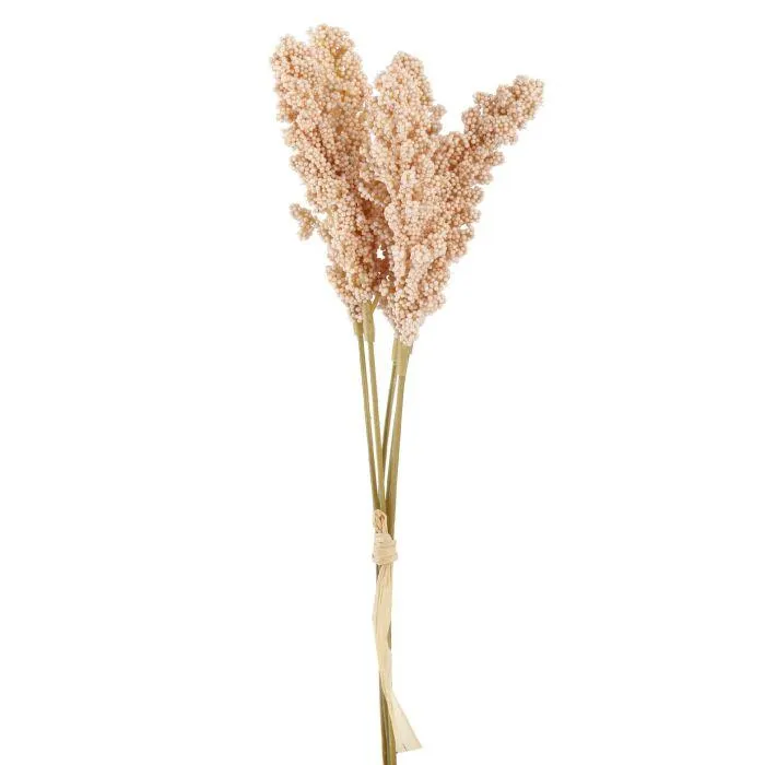 Strauß Rispen, 5 Blüten, rosa, 30 cm