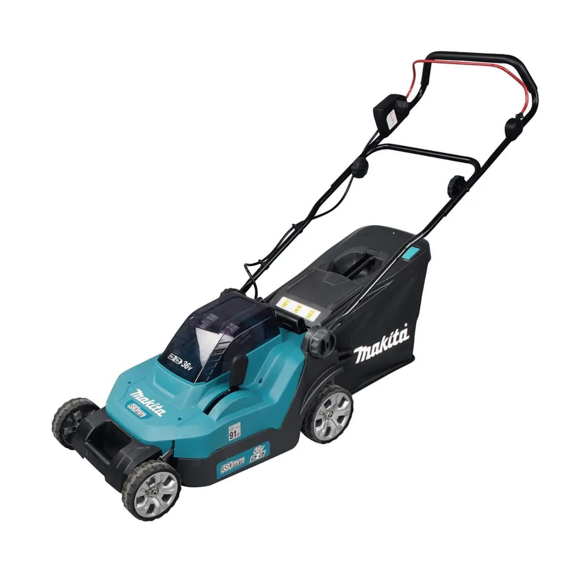 Akku-Rasenmäher DLM382CM2 inkl. 2 Akkus und Ladegerät