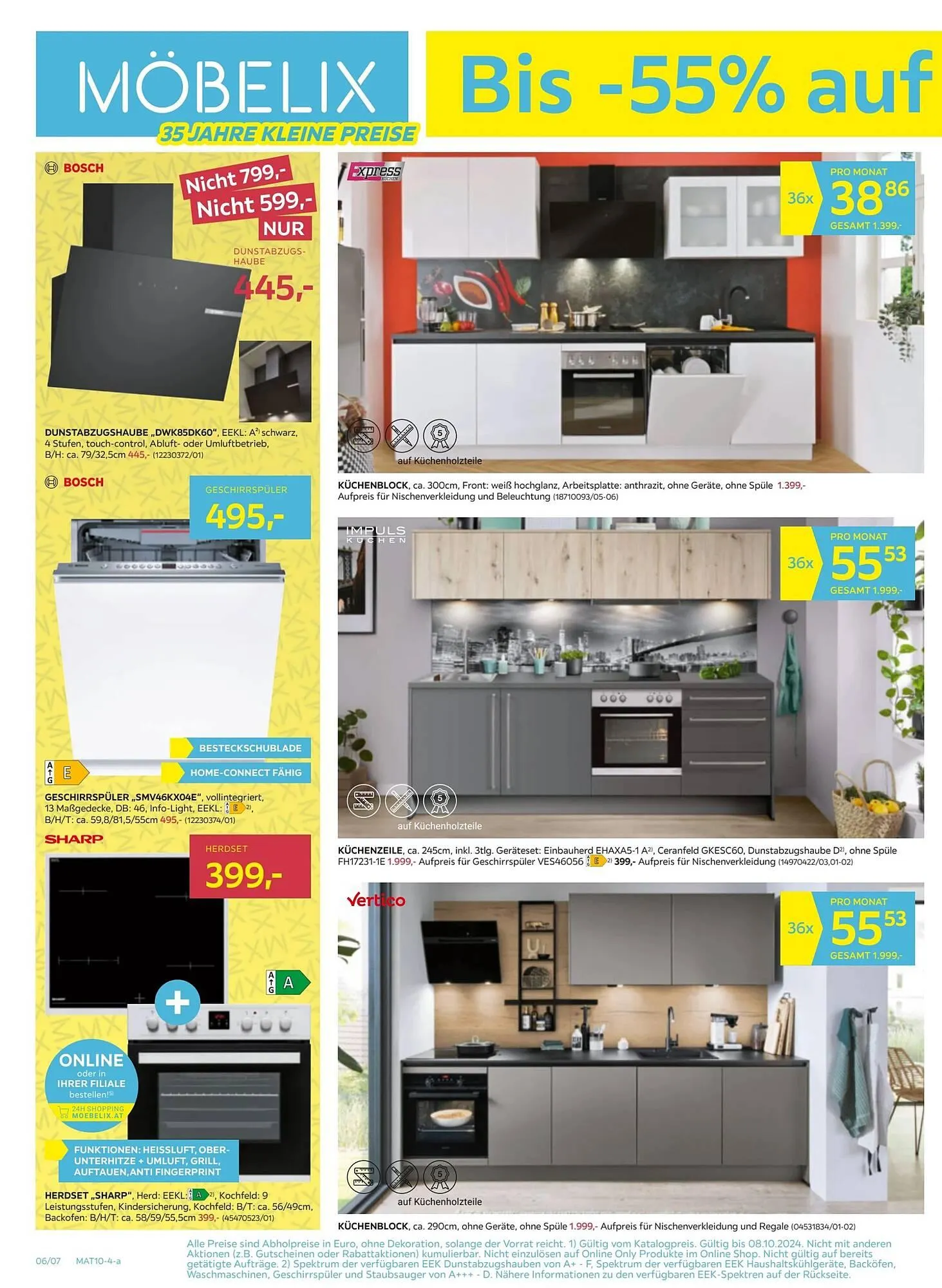Möbelix Flugblatt von 30. September bis 9. Oktober 2024 - Flugblätt seite 6