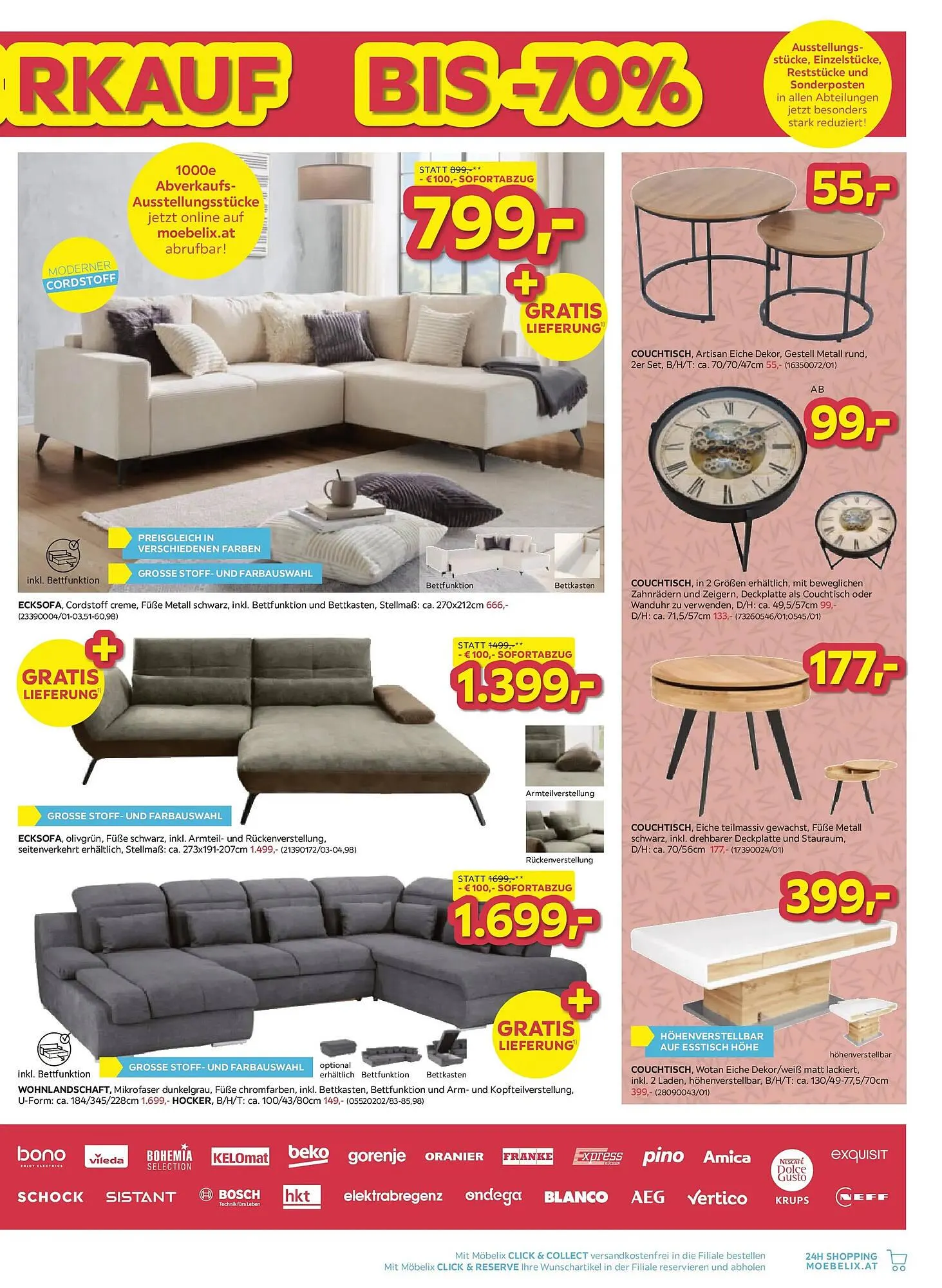 Möbelix Prospekt von 22. Dezember bis 5. Jänner 2026 - Flugblätt seite 11