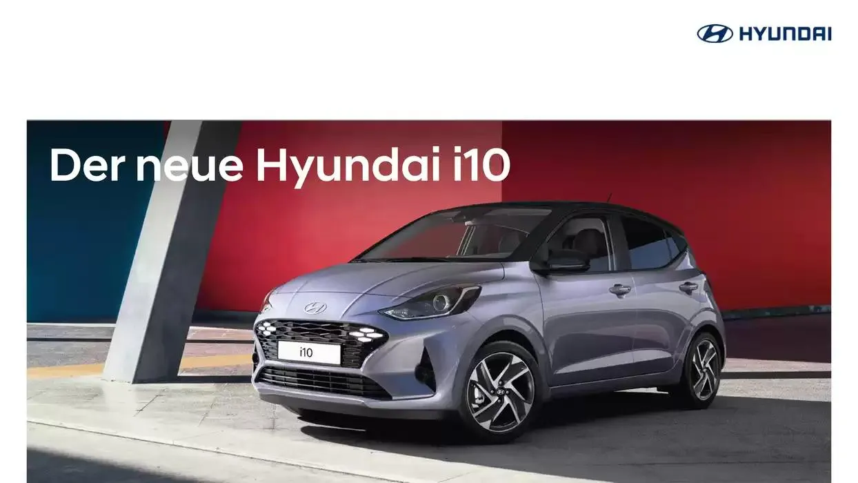 Hyundai i10 von 28. Jänner bis 28. Jänner 2026 - Flugblätt seite  1