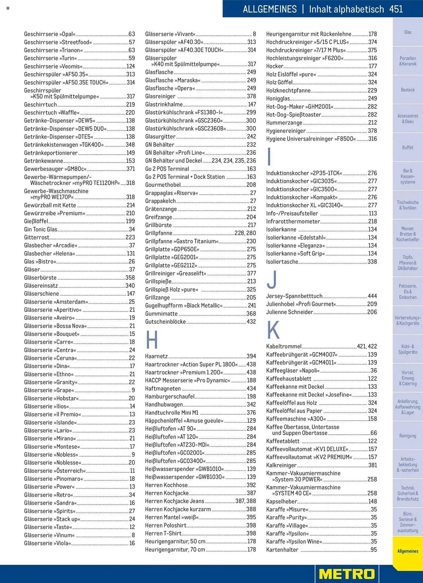 Metro Flugblatt von 2. Dezember bis 31. Dezember 2025 - Flugblätt seite  451