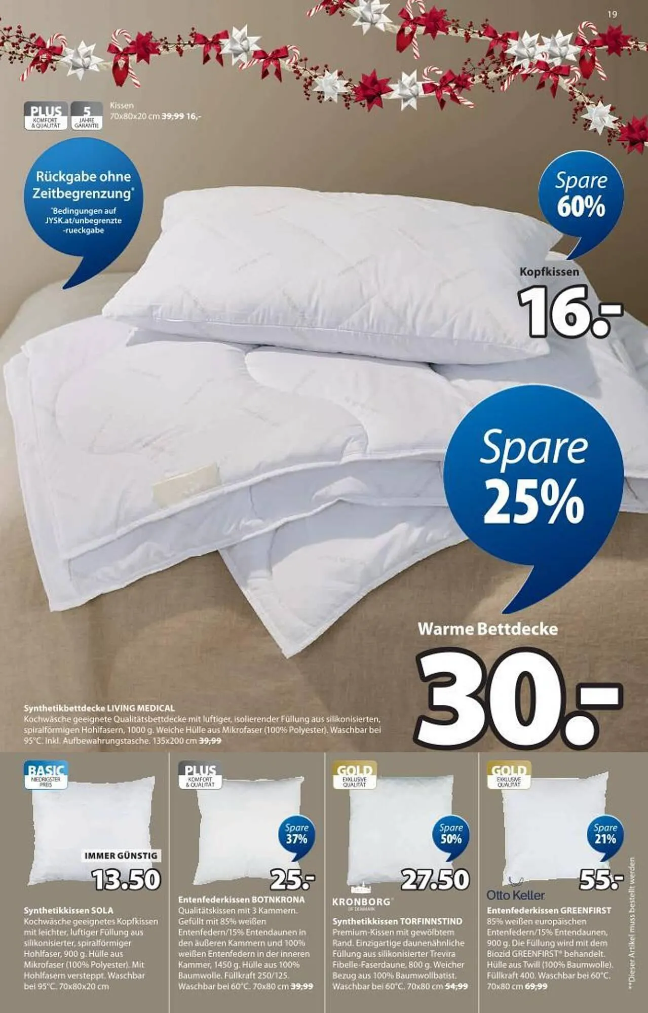 JYSK Flugblatt von 5. November bis 18. November 2025 - Flugblätt seite 19