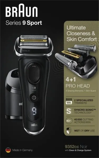 Braun Series 9 - 9352cc System Sport