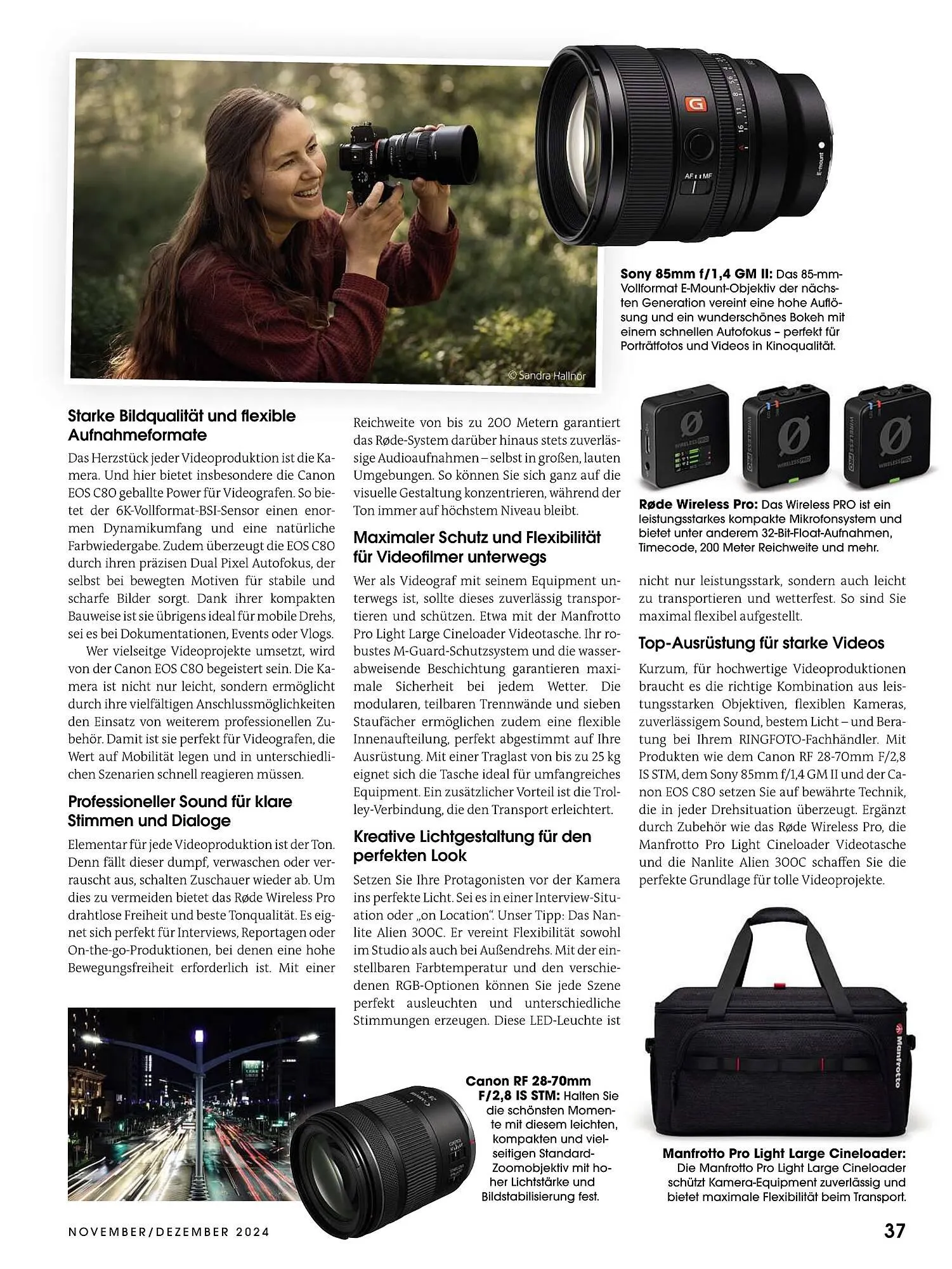 RINGFOTO Flugblatt von 1. November bis 31. Dezember 2024 - Flugblätt seite  37