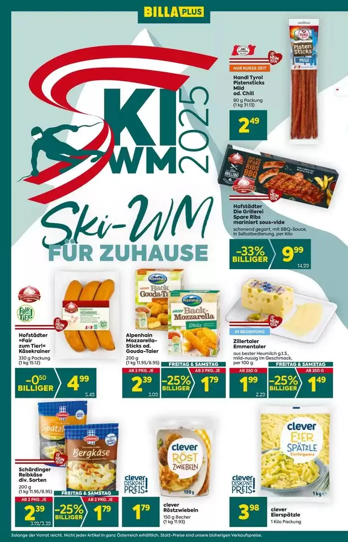 Vorschau BILLA PLUS Wien KW05 2025 von 28. Jänner bis 11. Februar 2025 - Flugblätt seite 8