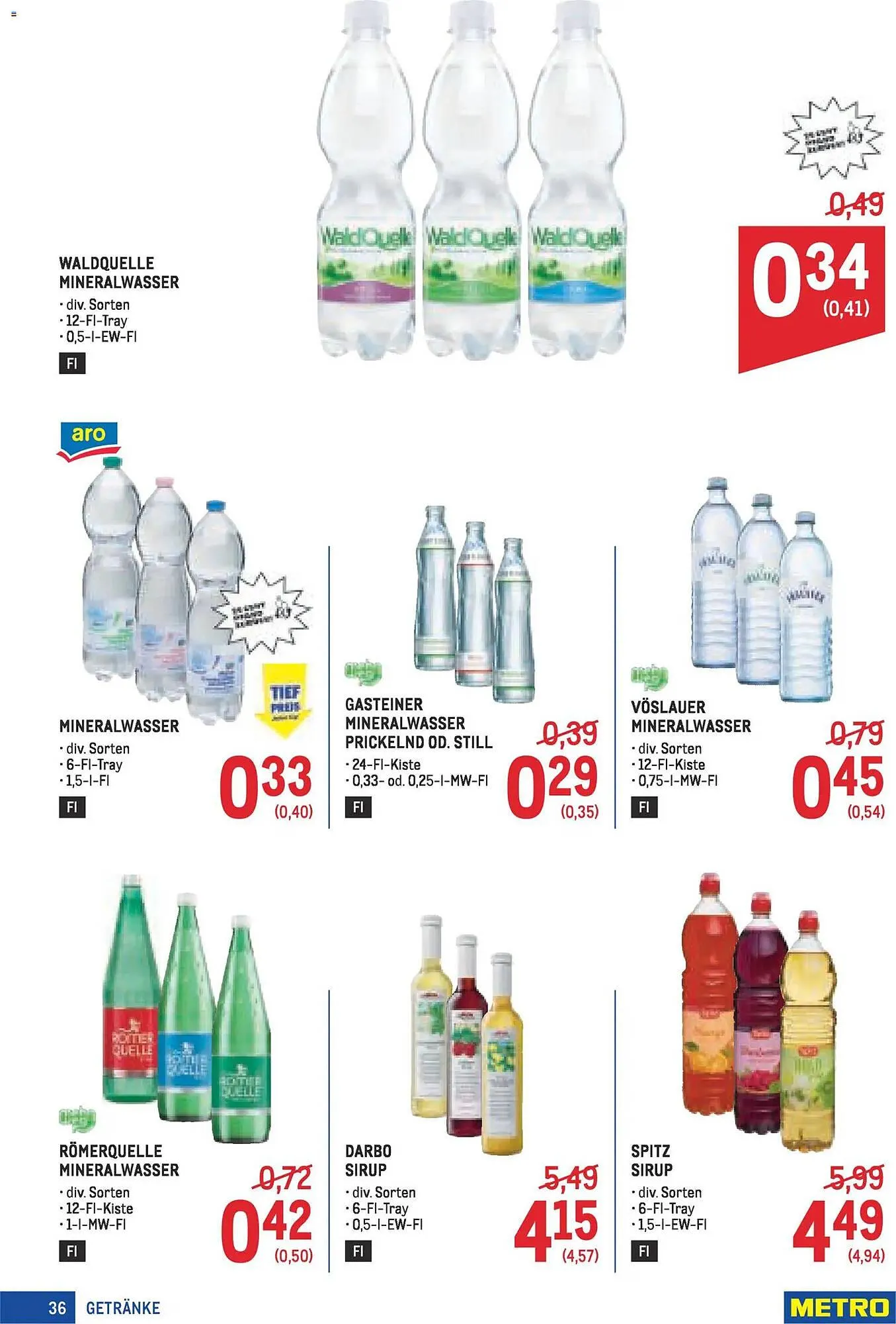 Metro Flugblatt von 22. Jänner bis 4. Februar 2026 - Flugblätt seite  36