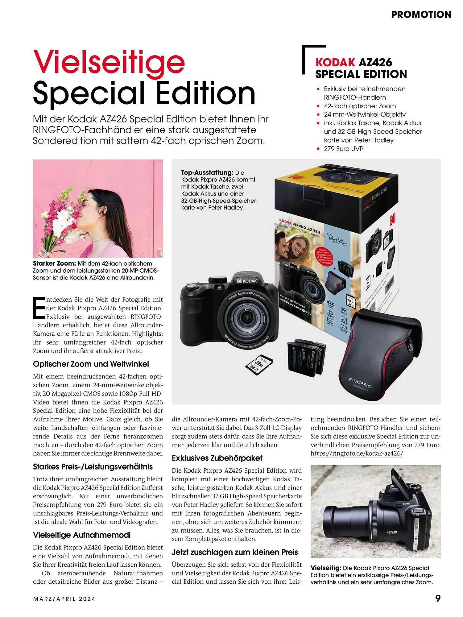 RINGFOTO Flugblatt von 1. März bis 30. April 2024 - Flugblätt seite 9
