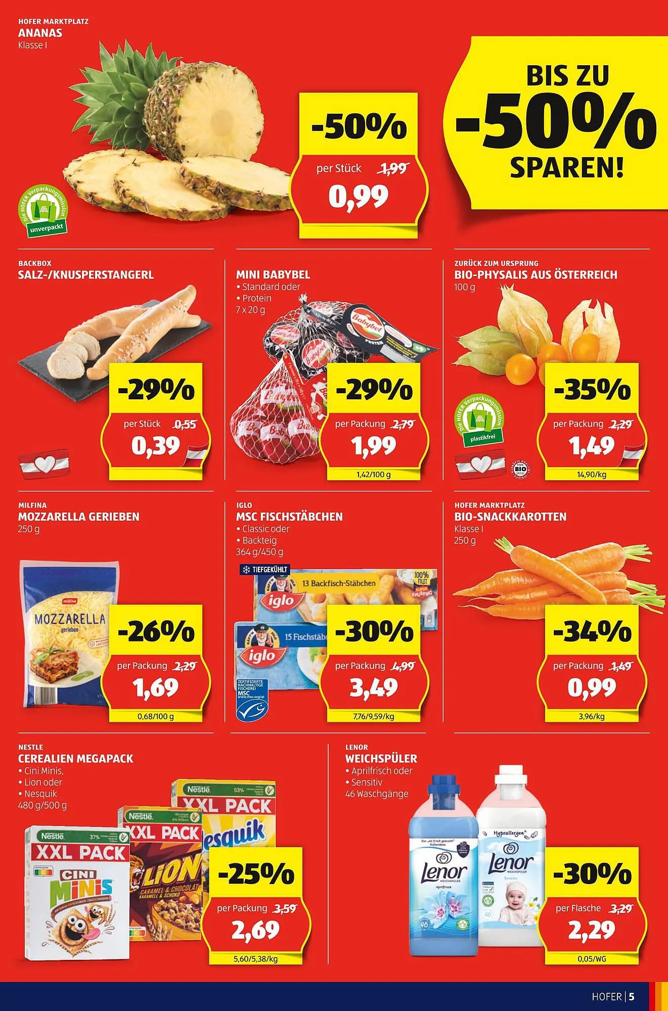 Hofer Flugblatt von 29. September bis 5. Oktober 2023 - Flugblätt seite 5