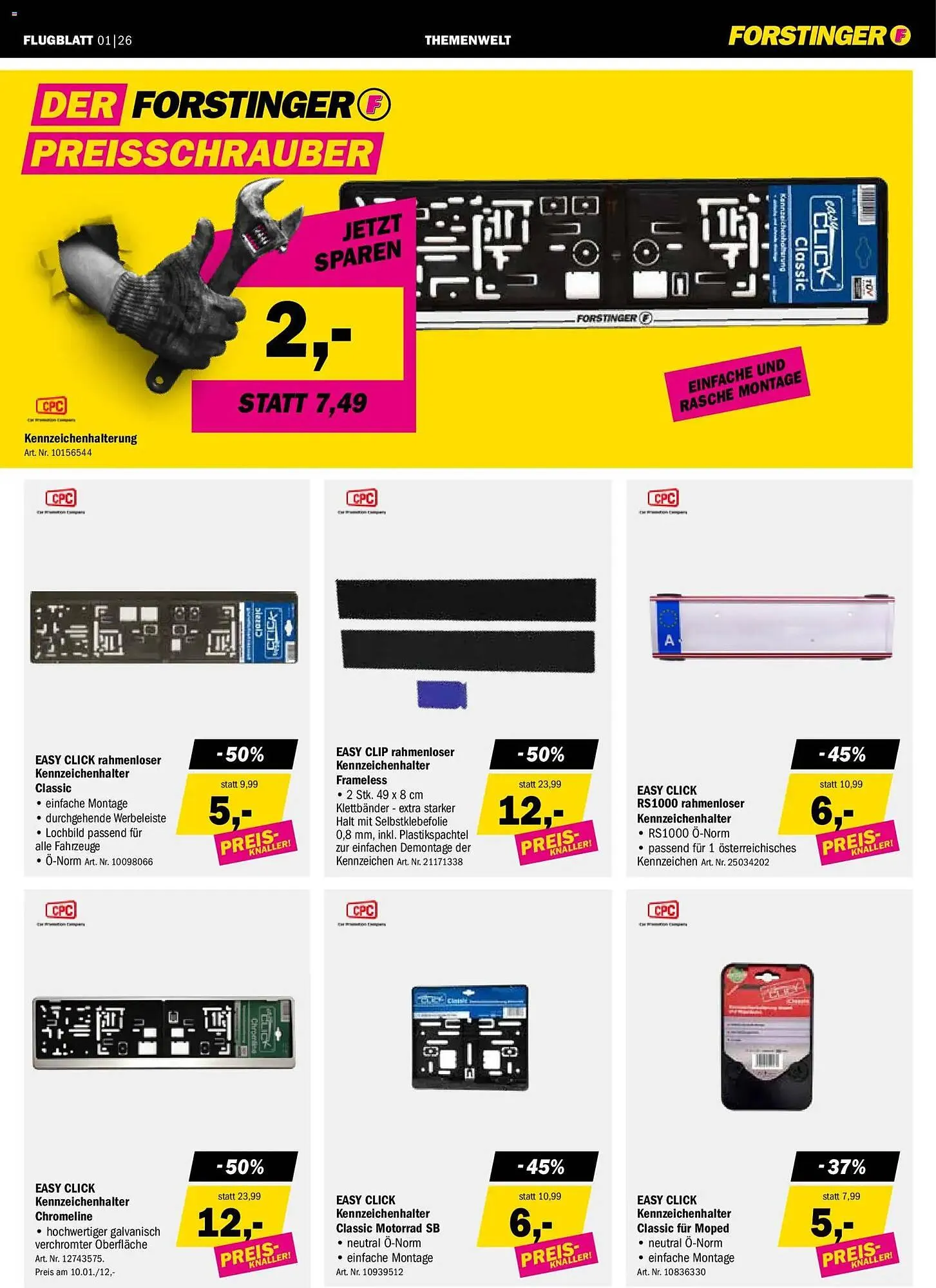 Forstinger Flugblatt von 21. Jänner bis 14. Februar 2026 - Flugblätt seite  9