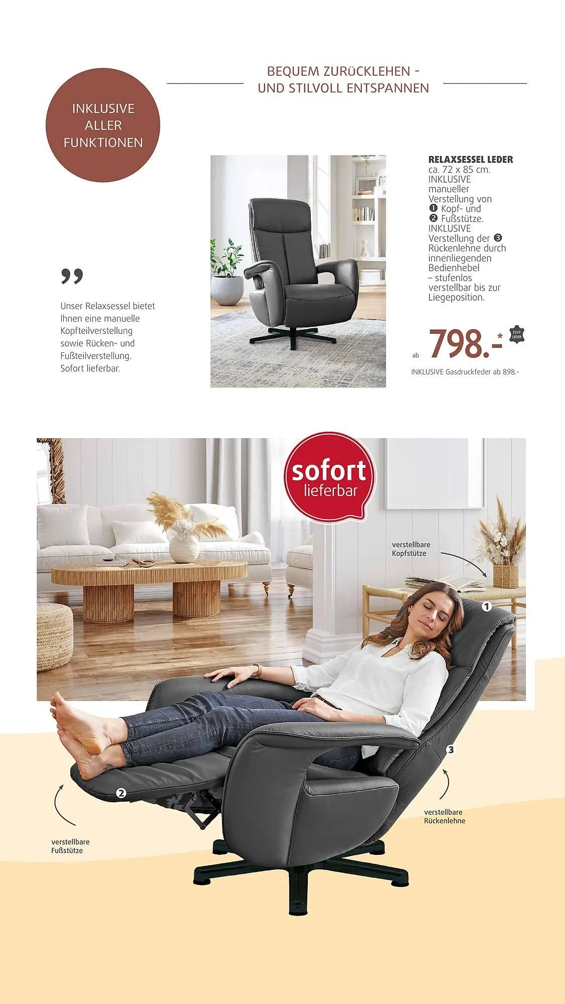 Polstermöbel Fischer Flugblatt von 19. Februar bis 28. Februar 2026 - Flugblätt seite 7