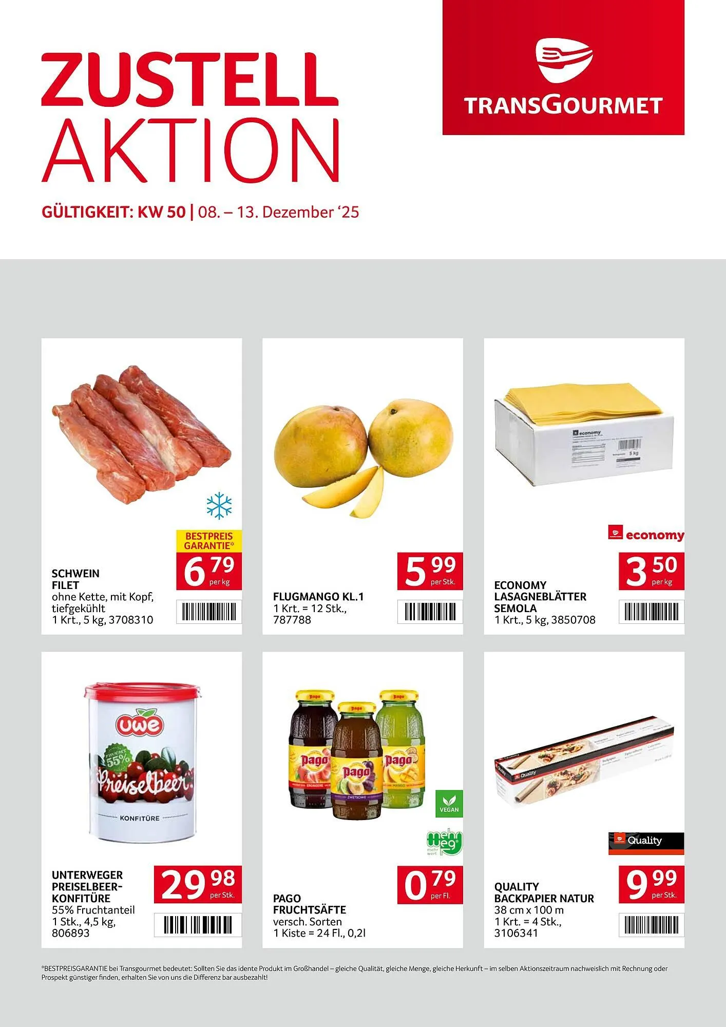 Transgourmet Flugblatt - 1