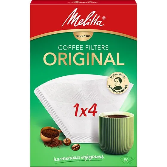 Melitta® Original 1x4®, weiß, 80 St.