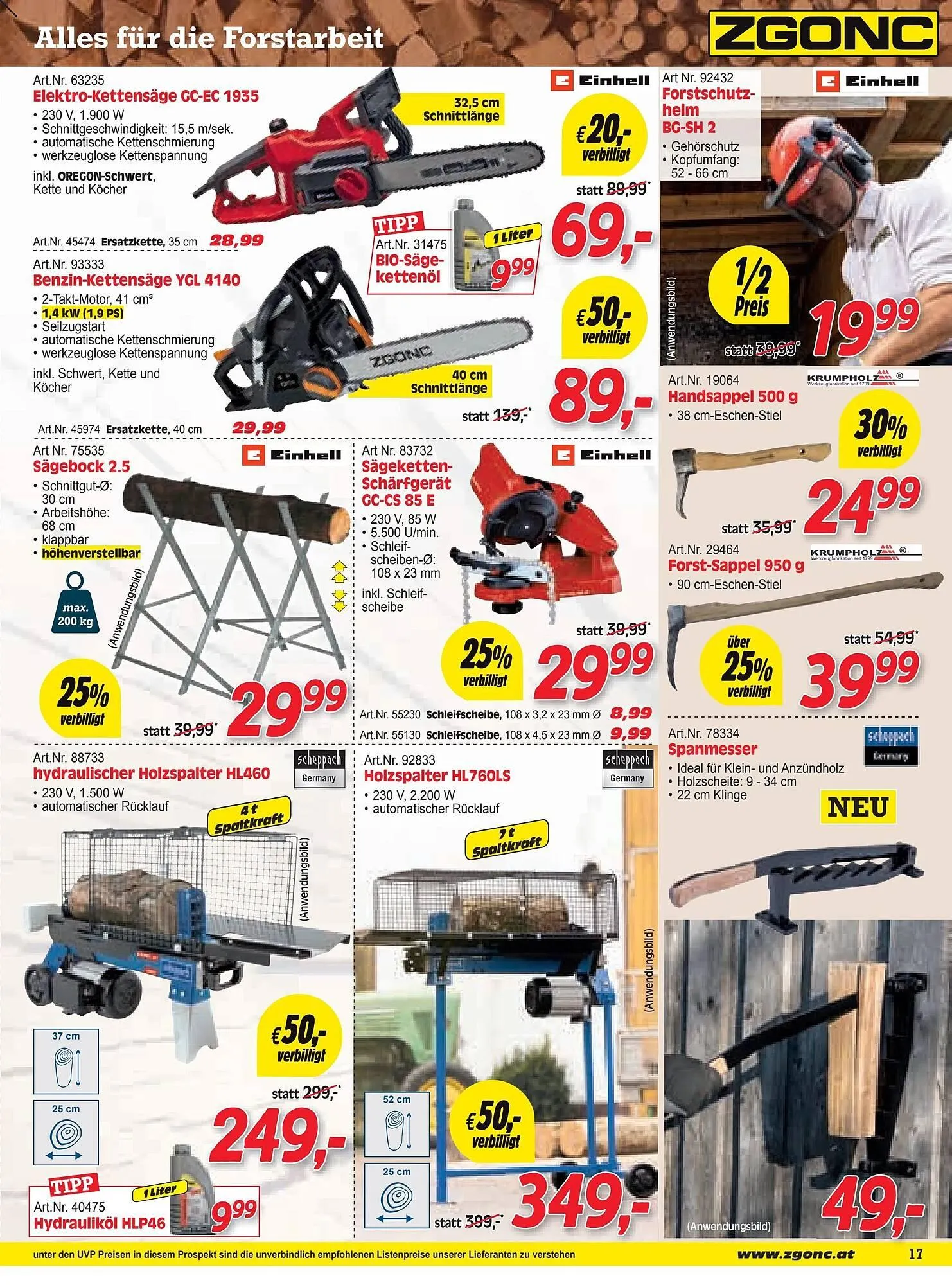 Zgonc Flugblatt von 1. Jänner bis 26. Jänner 2026 - Flugblätt seite  17