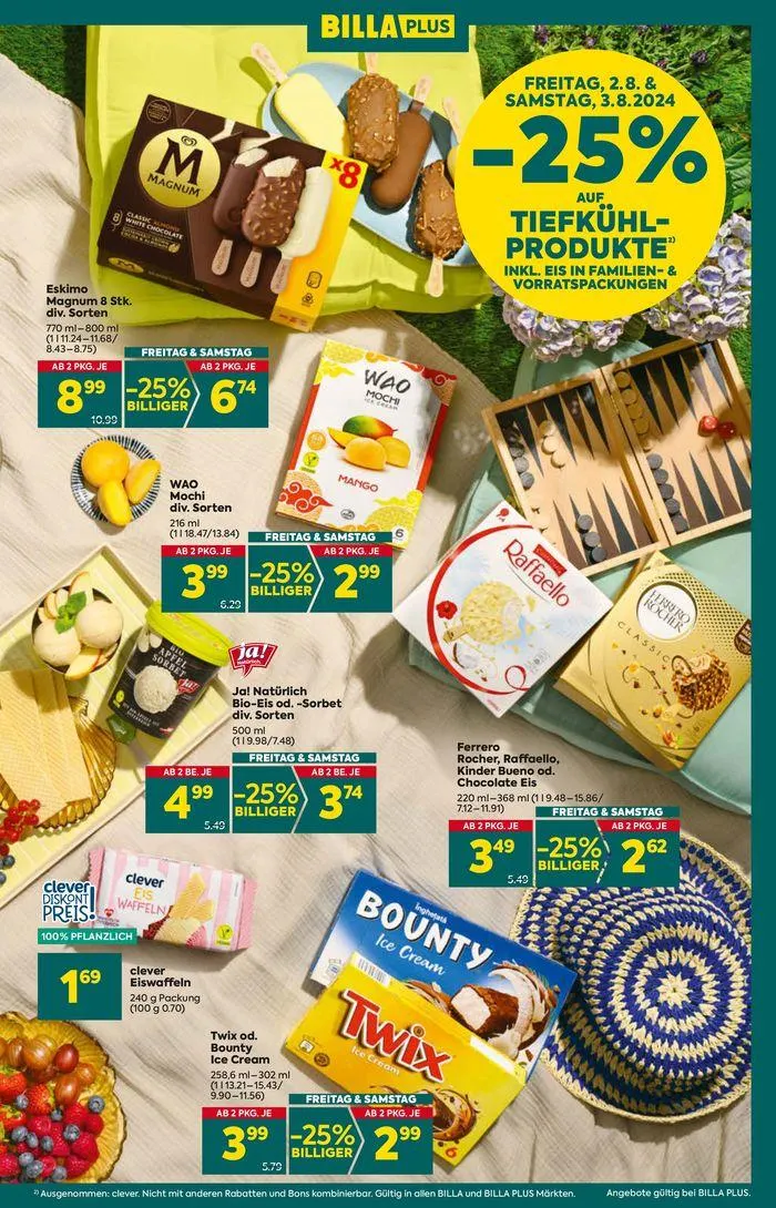 BILLA PLUS Flugblatt von 7. August bis 21. August 2024 - Flugblätt seite 7