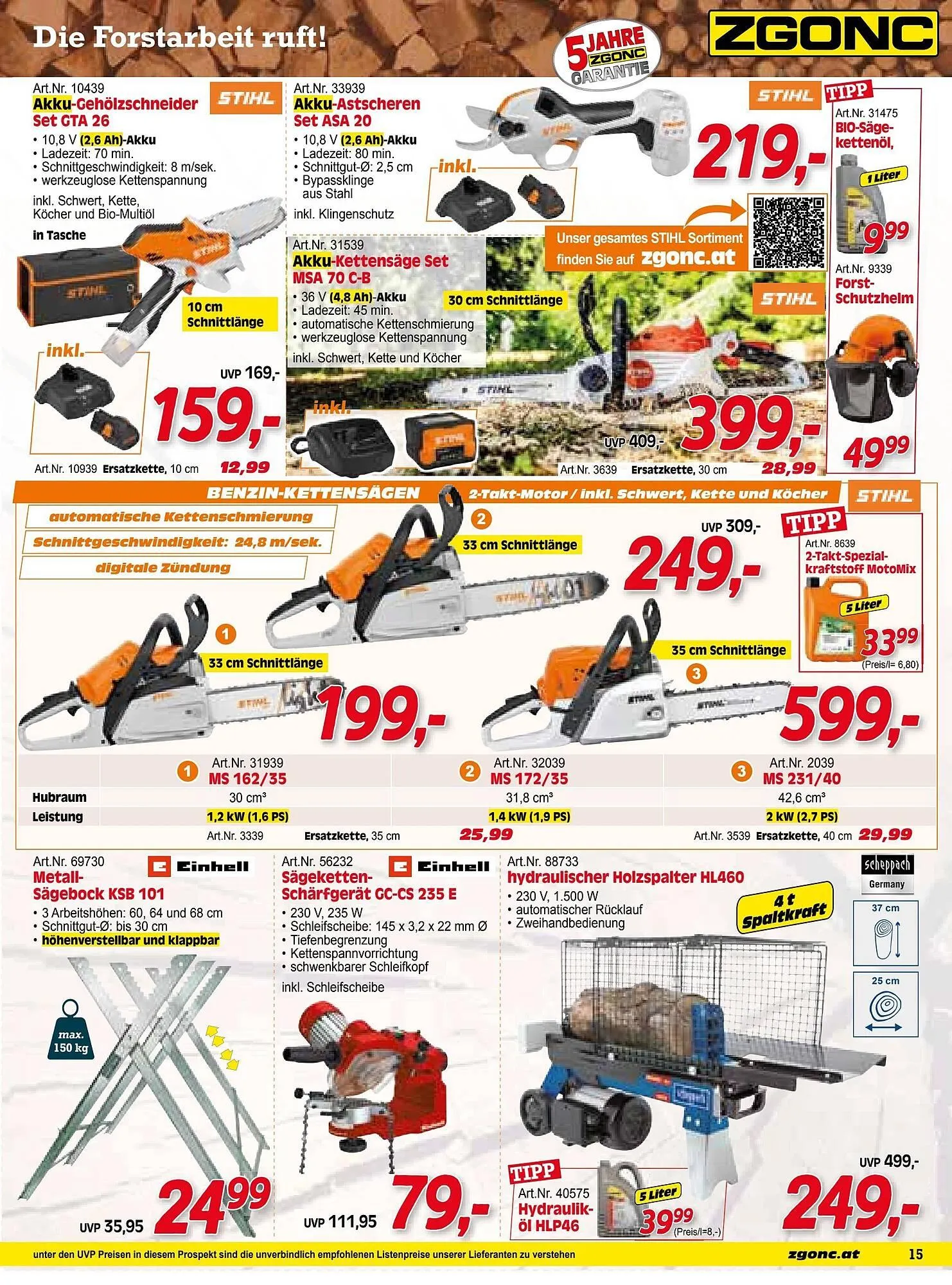 Zgonc Flugblatt von 1. November bis 29. November 2025 - Flugblätt seite  15