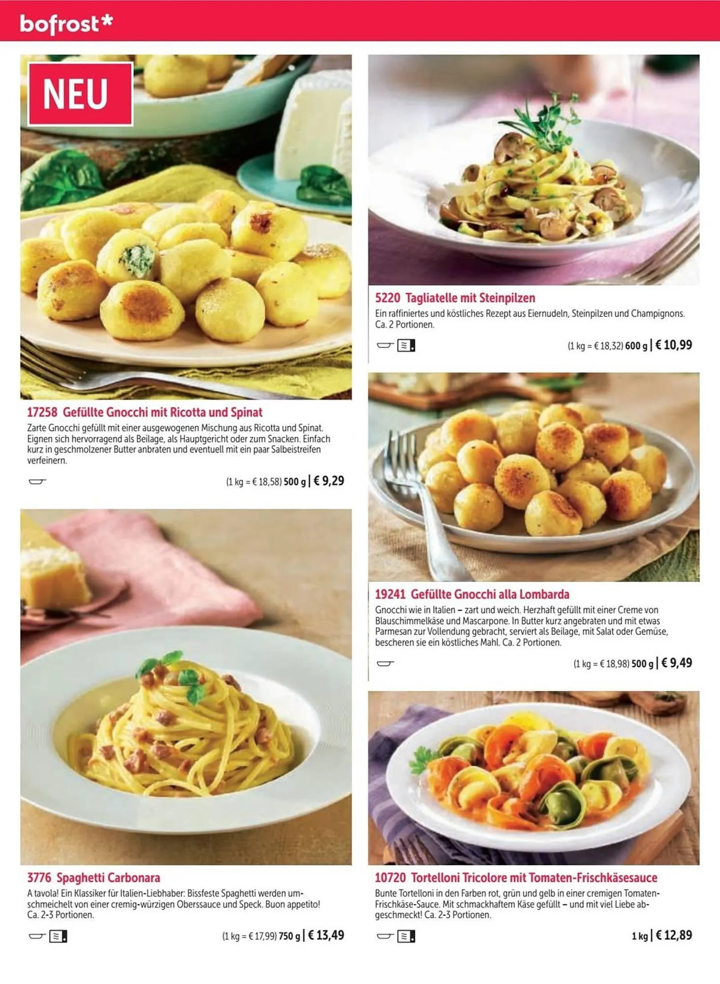 Bofrost Katalog von 13. September bis 6. März 2026 - Flugblätt seite  98