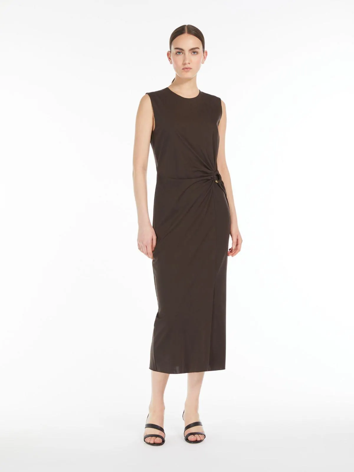 Kleid aus Lyocell-Jersey und Viskose