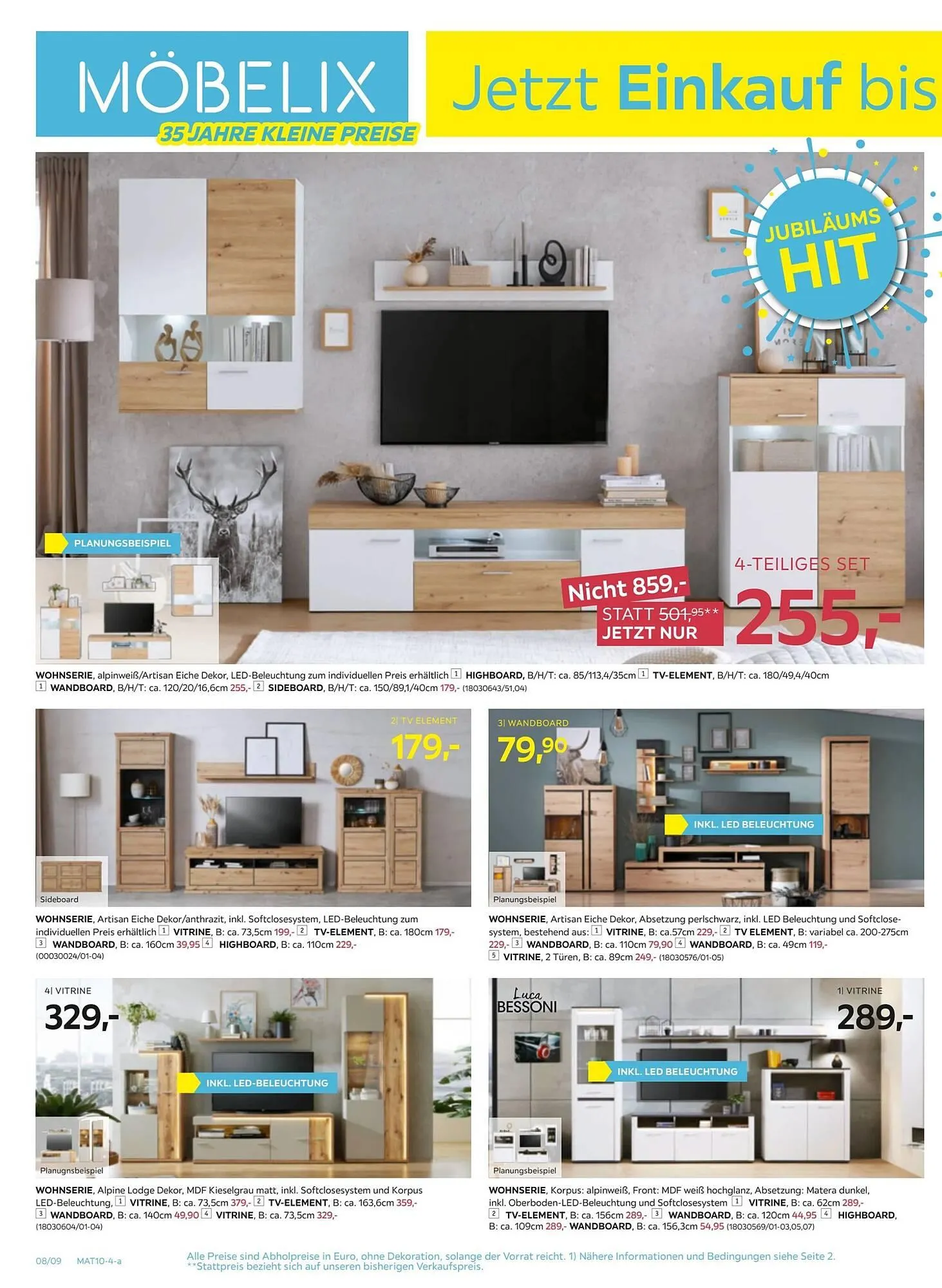 Möbelix Flugblatt von 30. September bis 9. Oktober 2024 - Flugblätt seite 8